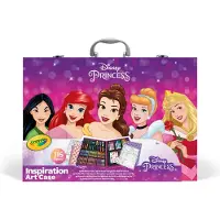 Crayola - Hobbypakket - Disney Princess Inspiratie Kleurkoffer Voor Kinderen - 115 Stuks