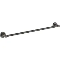 Plieger Vigo Handdoekhouder – Handdoekhouder Badkamer 60cm – RVS – Wandmontage – 10 jaar garantie – Geborsteld Gunmetal