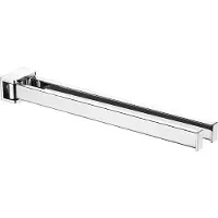 Plieger Altea Handdoekhouder – 2-arm – 36 cm breed – Chroom