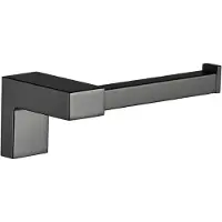 Plieger Altea toiletrolhouder mat zwart