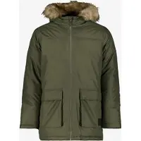 JJ REBEL heren parka winterjas groen maat S