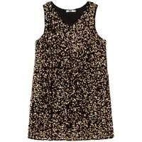 We fashion Jurk goud / zwart