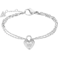 GUESS Armband 'Sportiv' zilver