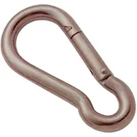 Goldenship Spring Hook 25 Units Zilver 5 x 50 mm
