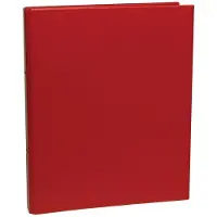 Aurora Ringmap, ft A5, 2 ringen van 25 mm, rood - 8 stuks