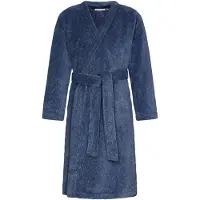 Pastunette Badjas - Fleece - Blauw - Maat 140