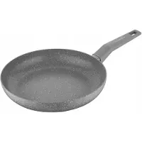 Florina Pierre Gietaluminium Koekenpan - 28 cm - Geschikt voor Gas, Inductie, Elektrisch en Keramisch Fornuis - Soft Touch Handgreep - Antiaanbaklaag - Grijs
