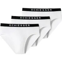Schiesser Heren Rio Slip - Wit - 3 pack - Maat XL