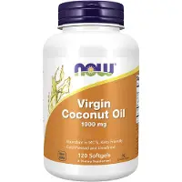Now Virgin Coconut Oil (120 Softgels)
