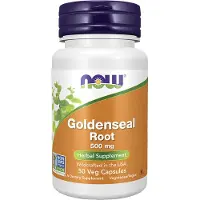 Now Goldensealwortel 500 mg (50 Capsules) - kruiden-en-planten - kruiden-en-planten