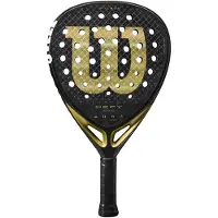 Wilson Defy Pro V1 Padelracket Black/Gold 4-1/4"
