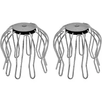 Nature Bladvanger | | Ø 8 cm (2 stuks, Verzinkt staal)