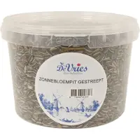 De Vries zonnebloempit gestreept 1,3 kg