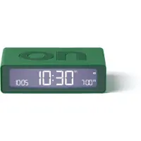 Lexon Flip Mini 8cmx2,3cmx4,9cm LR158 ON OFF Oplaadbare Wekker - Groen