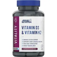 Applied Nutrition Vitamin D3 & K2 - 60 caps