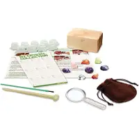 4M Opgraafkit - Kristallen - Wetenschap en Spel - Mineralen Verzamelen - KidzLabs - 5+