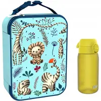 Ion8 Bidon 0,35L & Lunchtas Set - Kind, School, Peuter