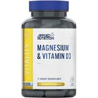 Applied Nutrition Magnesium & Vitamin D3 - 60 caps