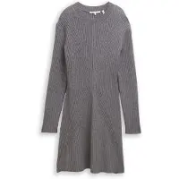 Tom Tailor DENIM Gebreide jurk grijs