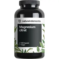 Natural Elements Magnesiumcitraat capsules - 365 capsules, voor 4 maanden / geen aanvullende informatie