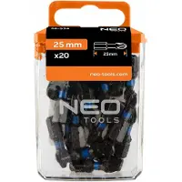 Neo Tools Slagbits PZ2 25mm 20 Stuks - Duurzame S2 Staal