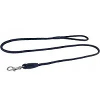 Champion Hondenlijn Traditioneel Zwart 1.2m / 0.6cm