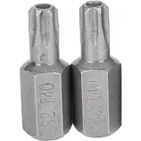 Richmann Torx T27 Bit met Gat 30mm - Premium Kwaliteit S2 Staal