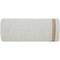 Eurofirany Madlen Handdoek 30x50 cm Crème - Zacht en Absorberend Katoen