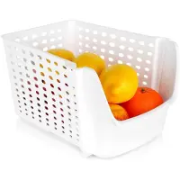 Artemis Praktische stapelbare keukenorganizer voor boodschappen en fruit