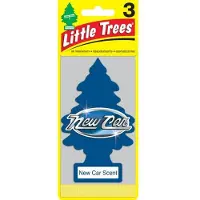 Little Trees New Car - Geurhanger voor auto - 3-pack, frisse geur