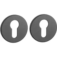 Aprile | Premium Profielcilinder rozet | 52x7mm | Zwart