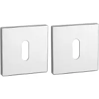 Aprile | Premium Sleutelrozet | 52x52x7mm | Vierkant | Chroom gepolijst