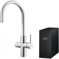 Franke Mythos - Keukenkraan met filterfunctie, roestvrij staal 160.0708.956