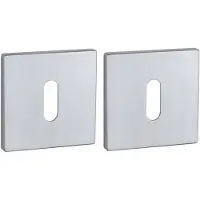 Aprile | Prestige Sleutelrozet | 52x52x5mm | Vierkant | Chroom mat