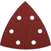 Kwb schuurschijf Delta 93 x 93 mm - Korrel 320 - Klittenbandhechting - 492832 - 5 stuks