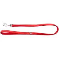 Dingo Royal Lederen Hondenhalsband Rood 2cm x 100cm