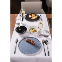 Lubiana Marrakesz Kwadratbord 17cm - Porselein, Blauw