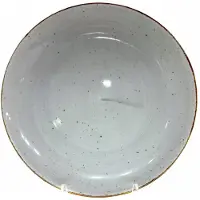 Lubiana BOSS Grijs dessertbord 20,5 cm - handgemerkt