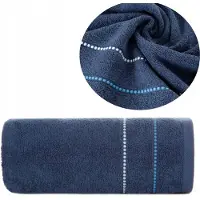 Eurofirany Suzi Katoenen Handdoek 50x90cm 500g - Zacht & Absorberend - Marineblauw