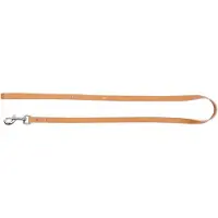 Dingo Lederen Hondenhalsband 2.0x120 cm - Natura Kleur