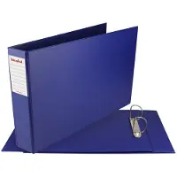 Biurfol Ringband A3 70mm Navy Blauw - Archiveren van Documenten