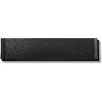 Wilmax Rechthoekig Porseleinen Borden Zwart (46,5x9,5 cm)