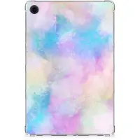 B2Ctelecom Tablethoes Samsung Galaxy Tab A9 Plus Watercolor Light