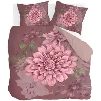 Byrklund Dekbedovertrek Dahlia Dreams 200 x 200/220 cm