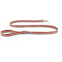 Amiplay Populaire Hondenlijn 150cm - Rood/Olijf - Maat S