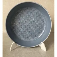 Lubiana Marrakesh Diep Bord Blauw 20cm Porselein