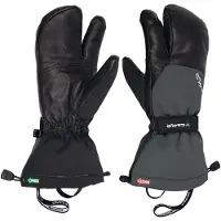 Camp - Skihandschoenen - Split Mitt N voor Unisex - Maat M - Zwart