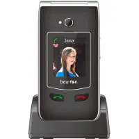 Beafon SL645Plus Senioren mobiele telefoon, Simlockvrij, eenvoudig Nederlandstalig menu, 2,8” - 7,11 cm display, SOS Knop, IP54 waterdicht