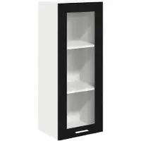 vidaXL Hangkast Zwart Eiken 40 x 31 x 100 cm Bewerkt hout