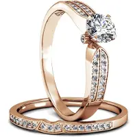 MYC Paris Keizerin Ring - Roségoud en Kristal